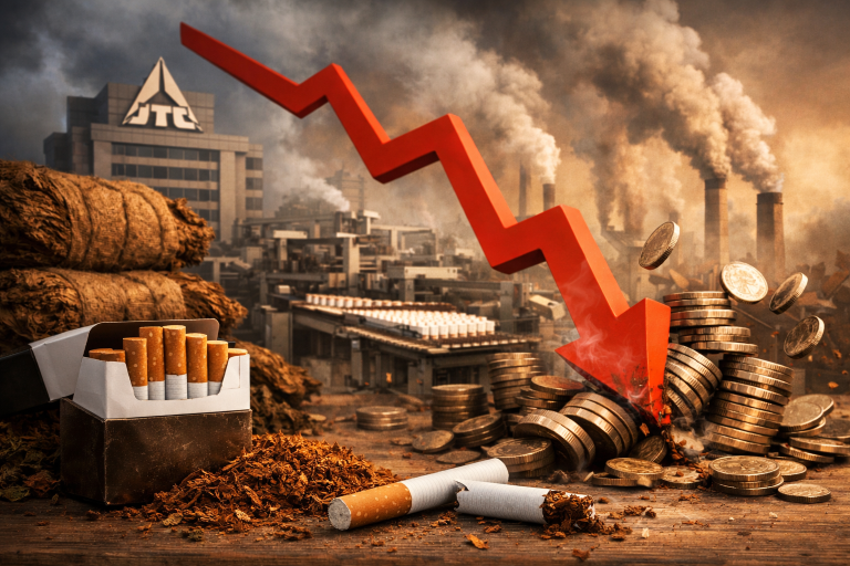 India tobacco stocks slide as steep cigarette tax hike rattles ITC and peers